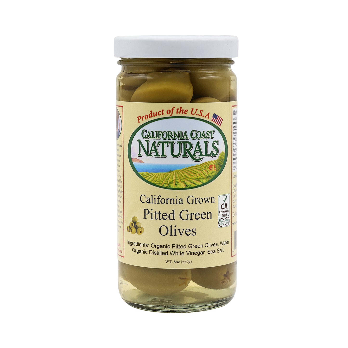 Pitted Green Olives