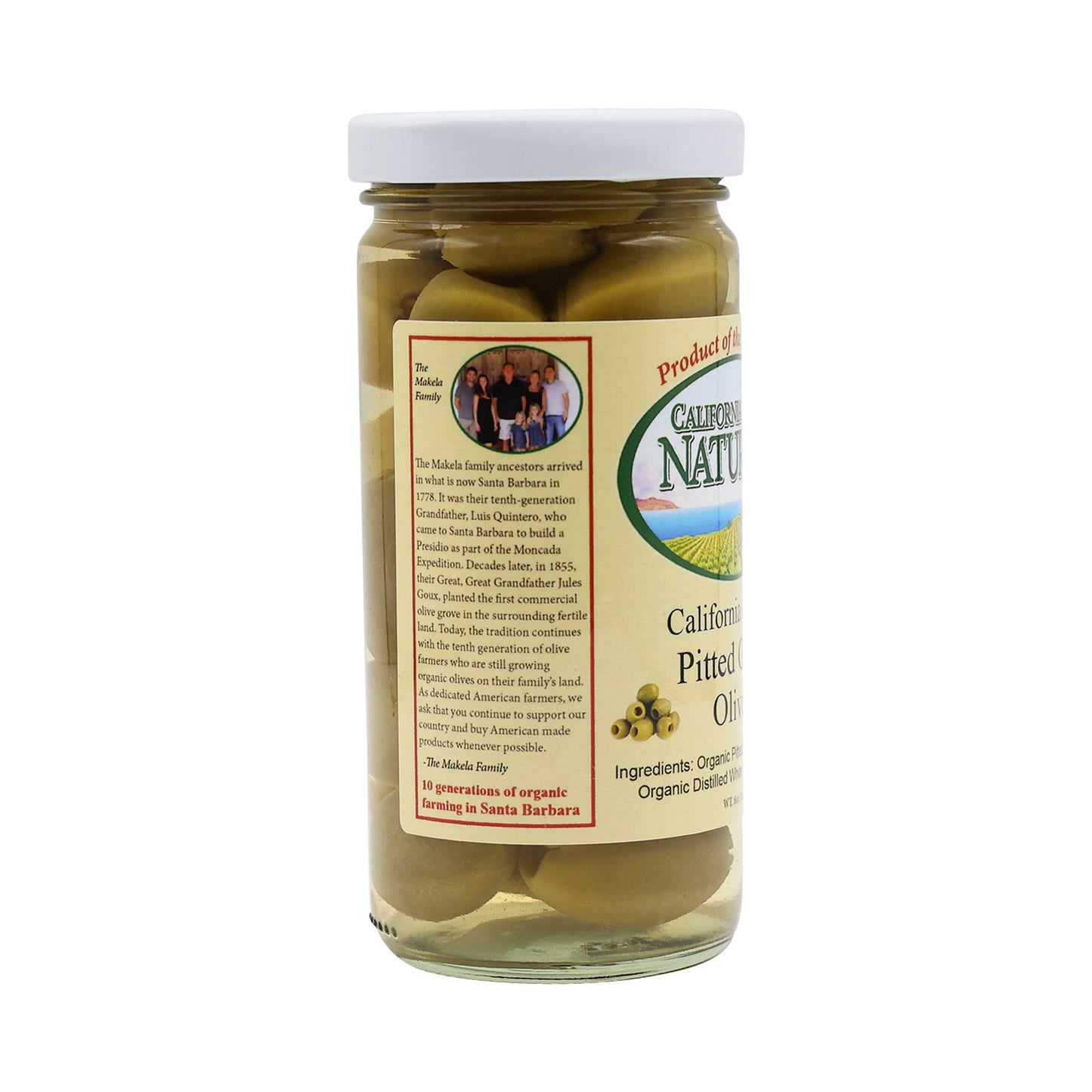 Pitted Green Olives