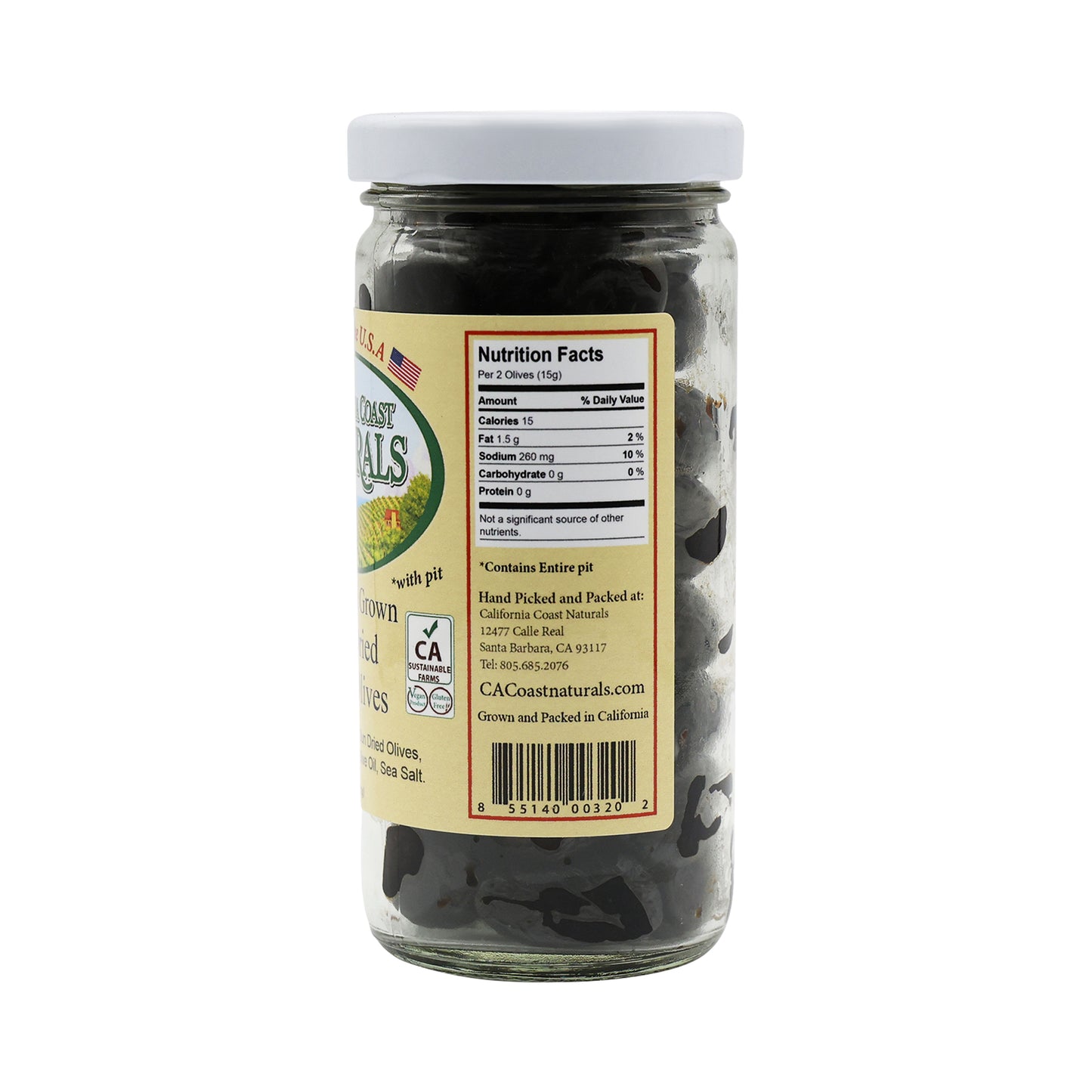 Sun Dried Black Olives