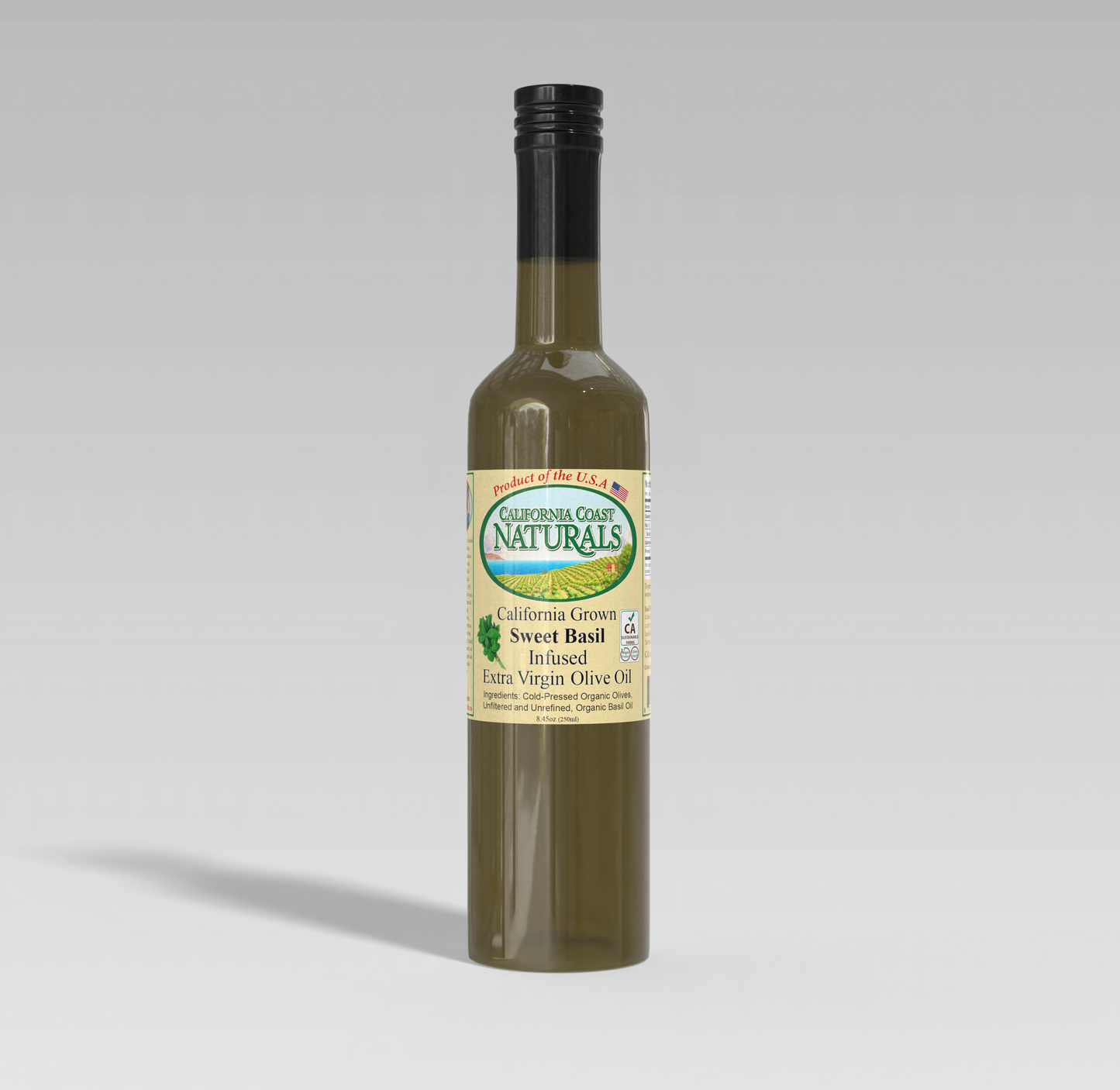 Sweet Basil Infused Olive Oil