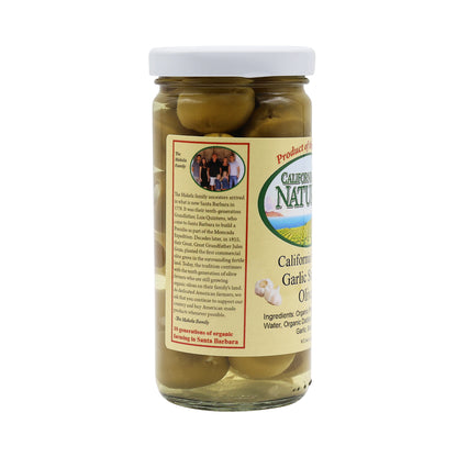 CA Grown Garlic Stuffed Olives