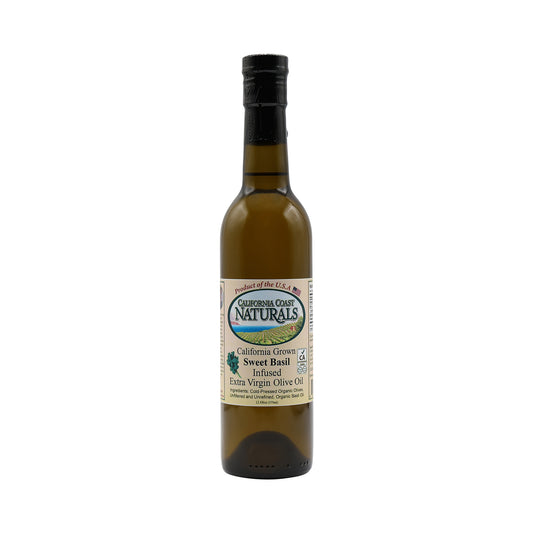 Sweet Basil Infused Olive Oil