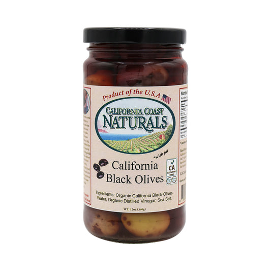 CA Grown Black Olives 12 oz