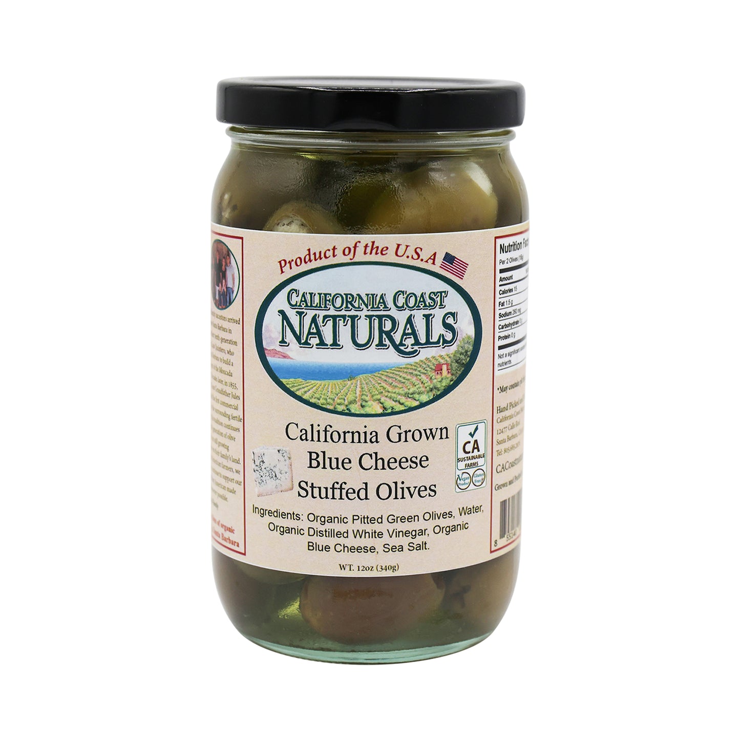 Blue Cheese Stuffed Olives 16 oz