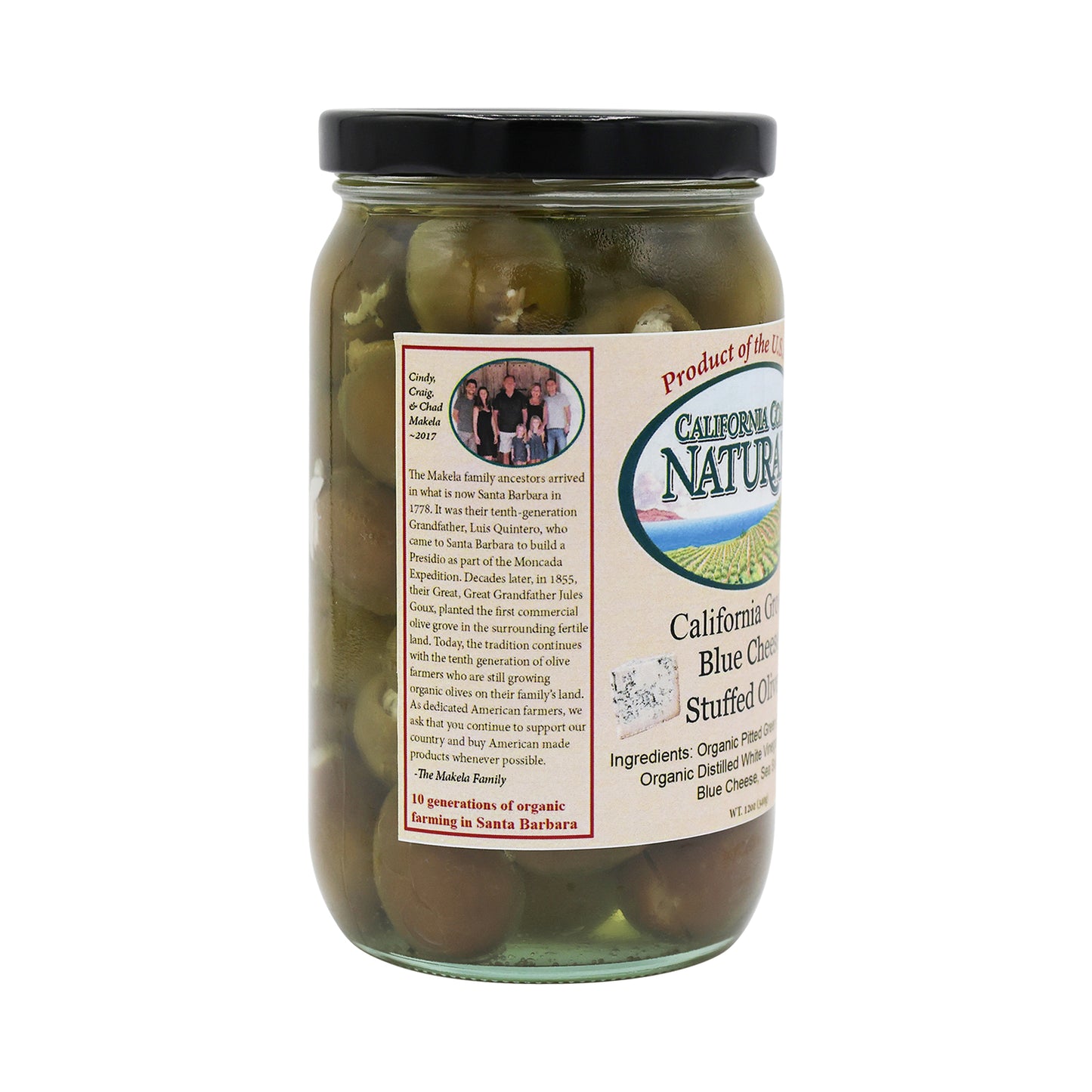 Blue Cheese Stuffed Olives 16 oz