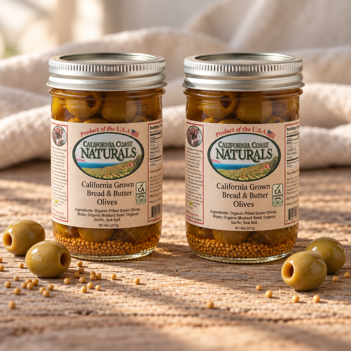 Bread & Butter Olives - 2pk