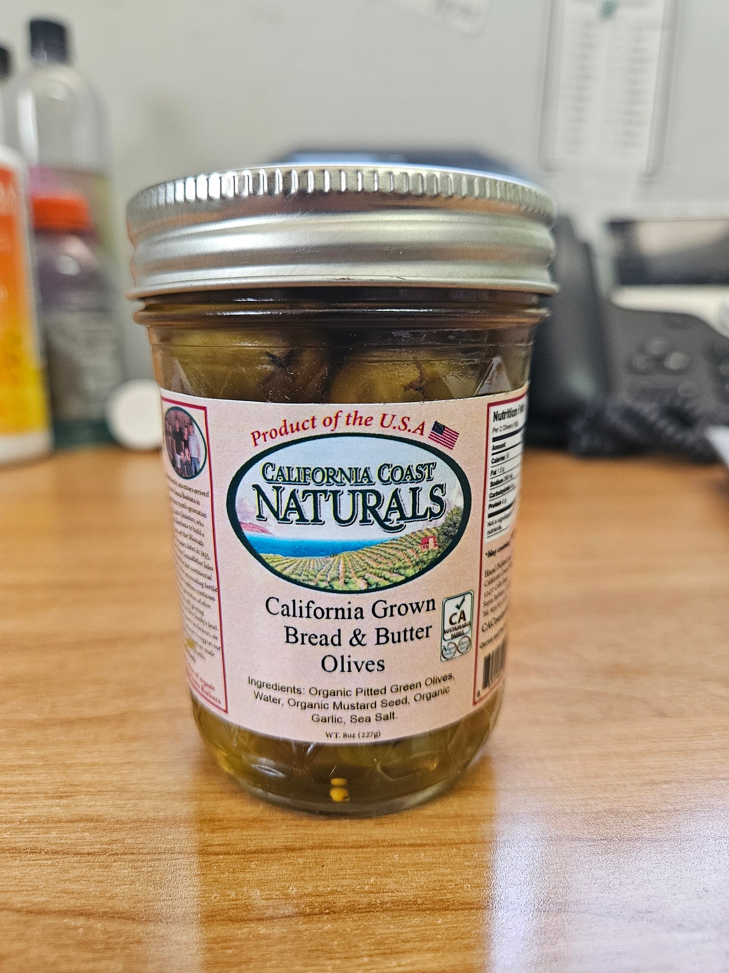 Bread & Butter Olives