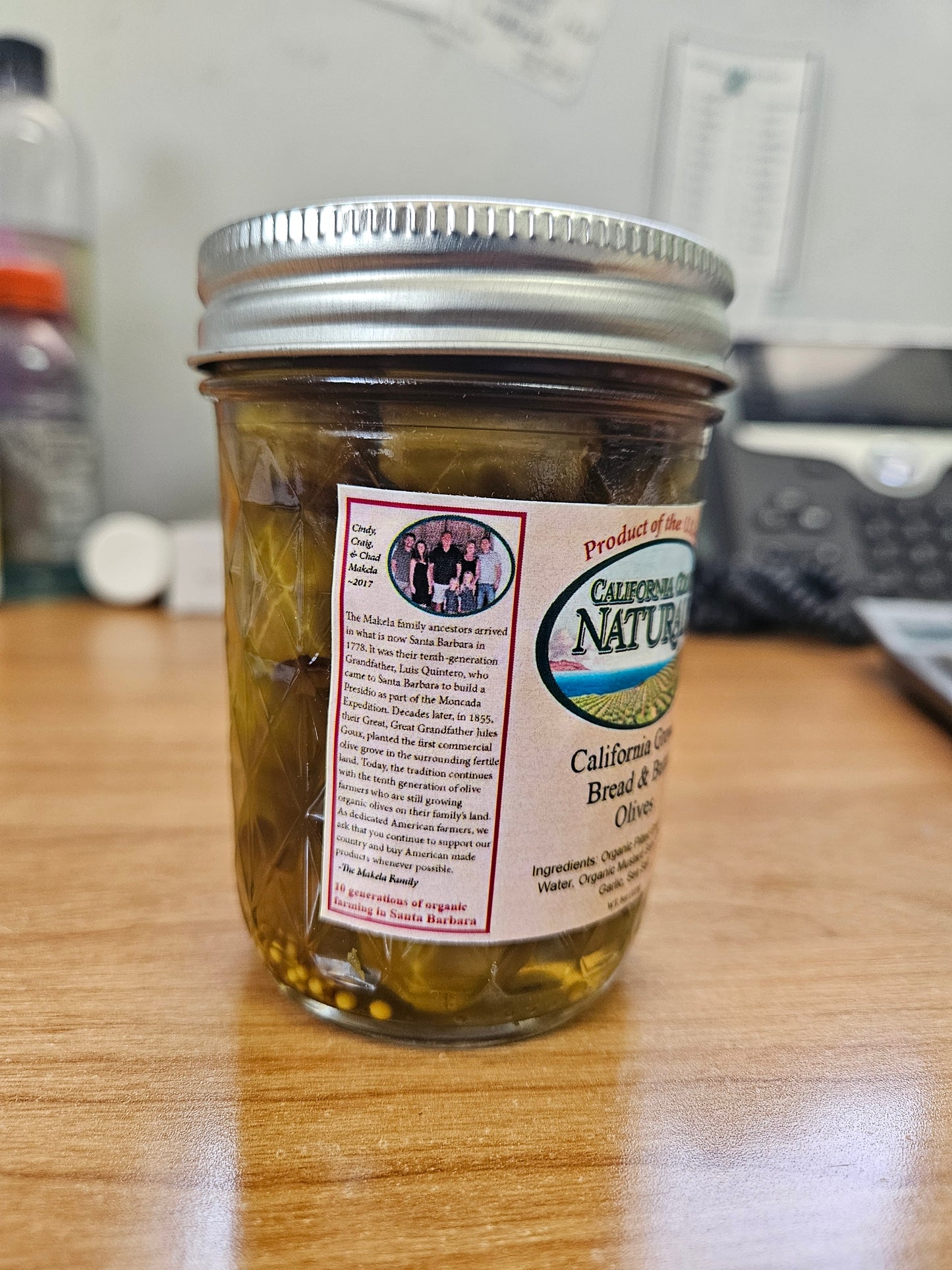 Bread & Butter Olives